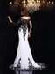 Sheath/Column Sleeves Long Scoop Lace Long Chiffon Dresses